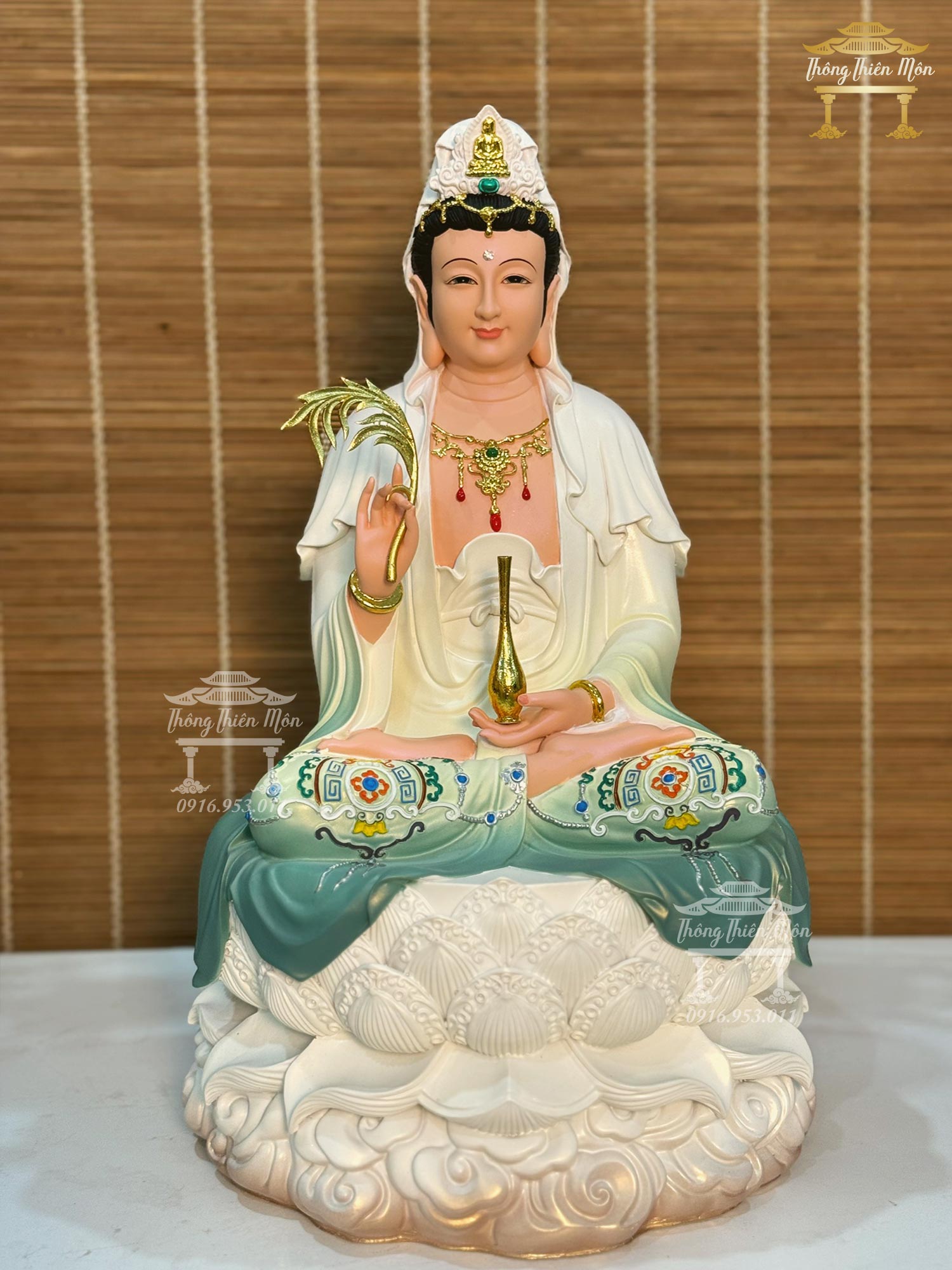 Tượng Quan Âm Bồ Tát, kích thước 40cm