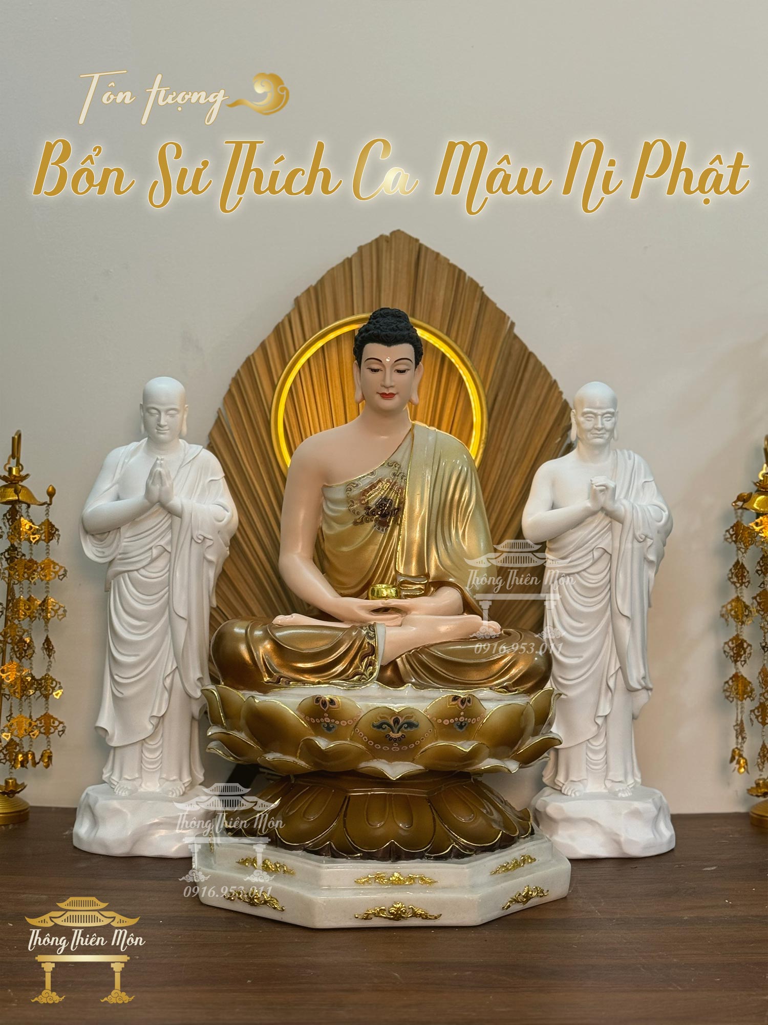 Tượng Bổn Sư Thiền Định