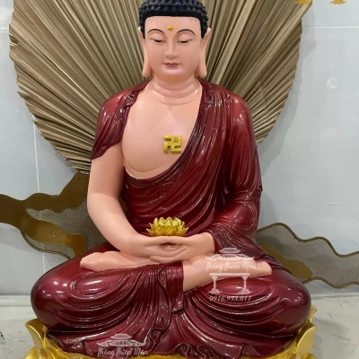 Tôn tượng A Di Đà Phật cao 45cm - Màu sắc thay đổi theo yêu cầu