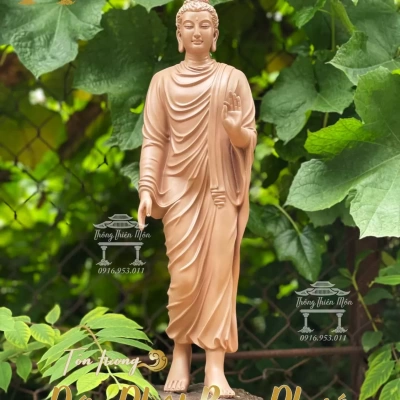 Tượng Đức Phật Ban Phước - 60cm - Màu theo yêu cầu