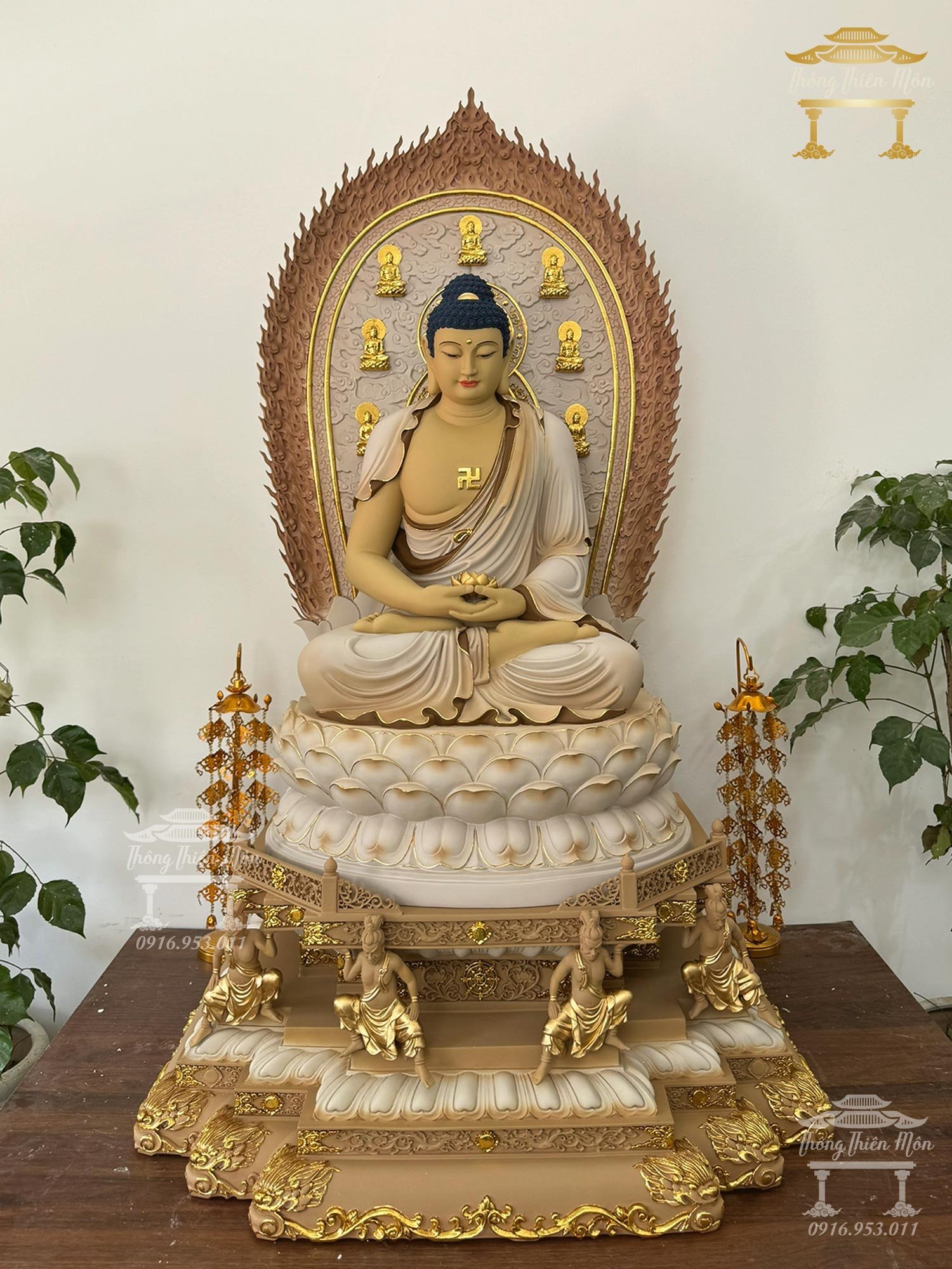 Tượng Phật A Di Đà cao 115cm