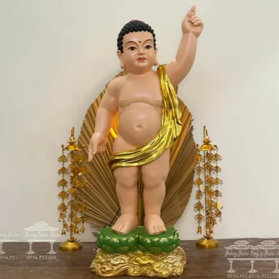 Tượng Phật Thích Ca Đản Sanh 