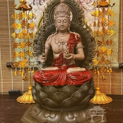 Hư Không Tạng Bồ Tát, Kích thước 48cm, Màu đỏ