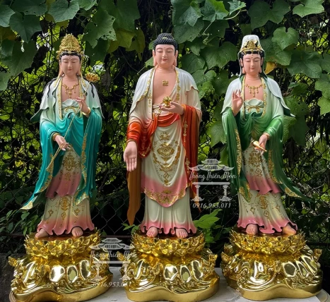 Tượng Tây Phương Tam Thánh